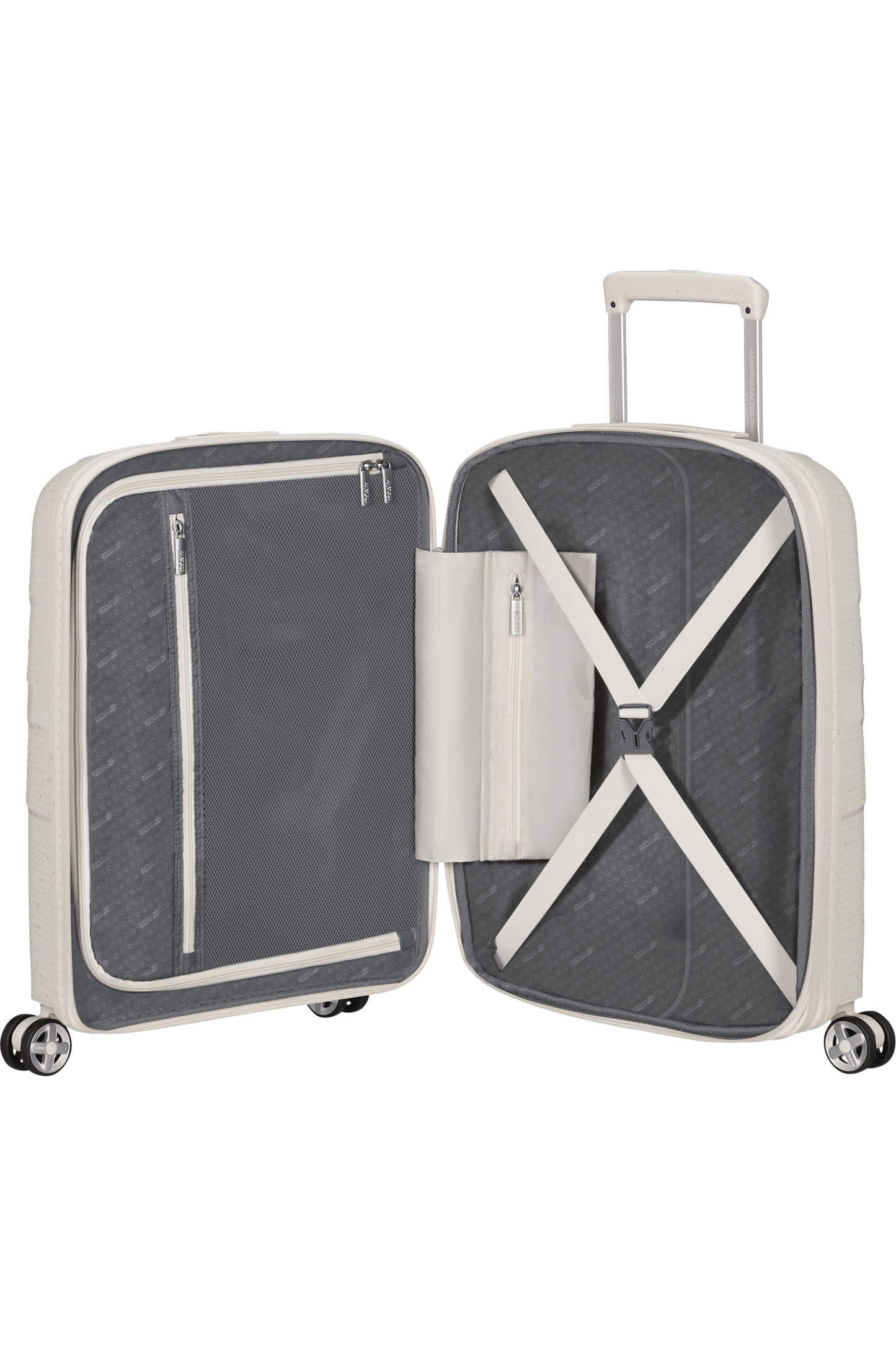 Bagaglio a Mano Starvibe 55cm Ultraleggero Espandibile  Cream Speckles