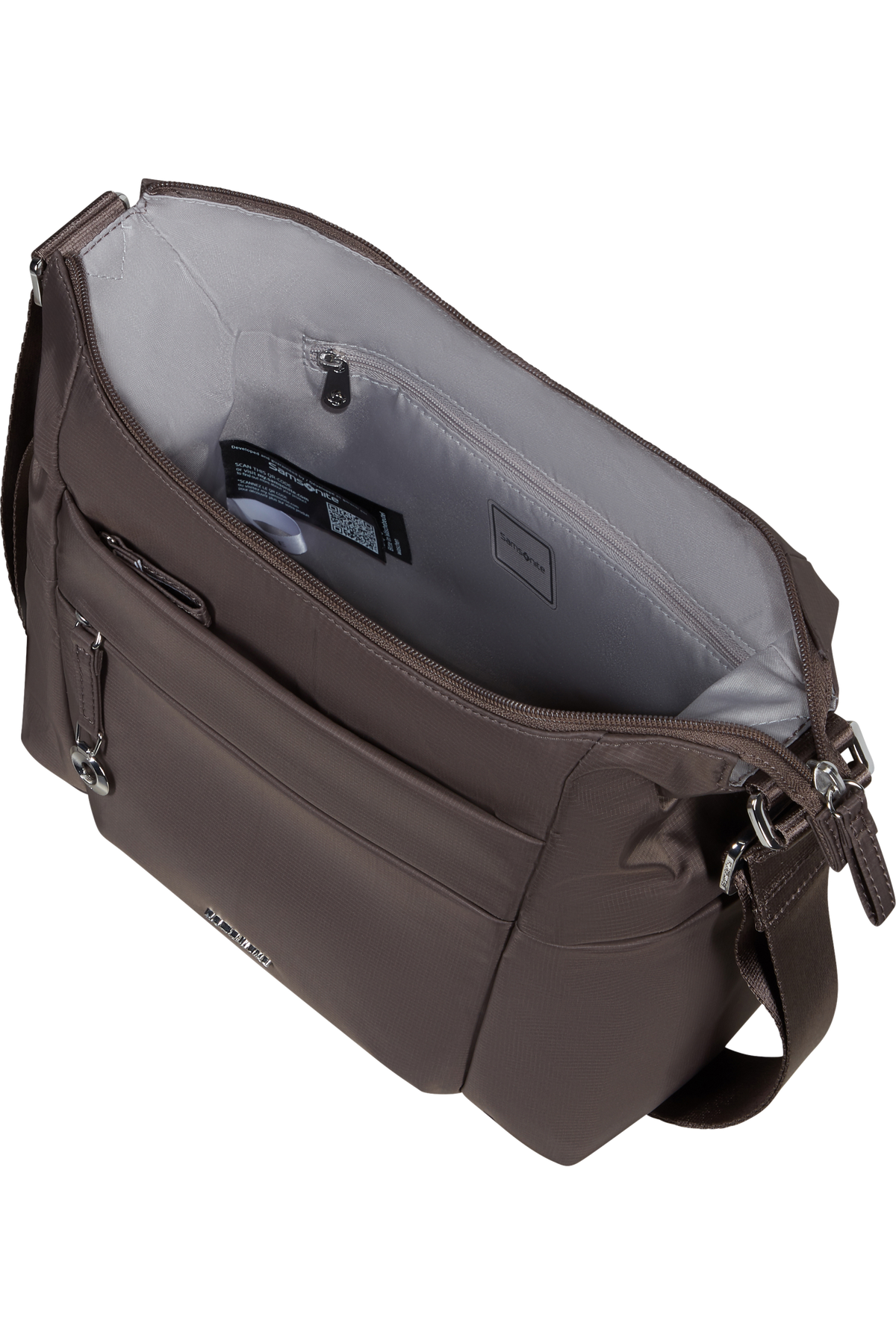 Borsa tracolla S Samsonite Move 5.0 Dark Taupe