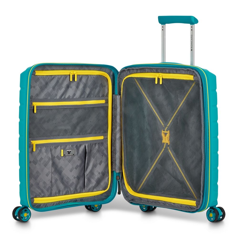 Trolley cabina espandibile Roncato B-Flying 8183 Turchese