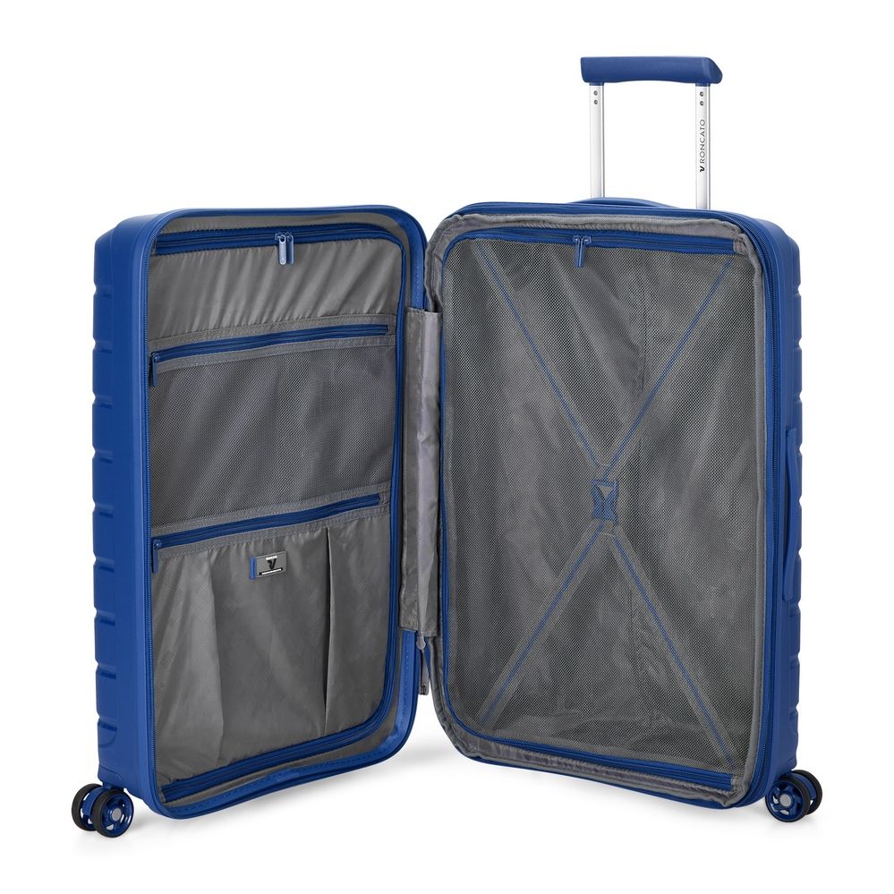 Trolley espandibile Roncato B-Flying medio 8182 Blu Notte