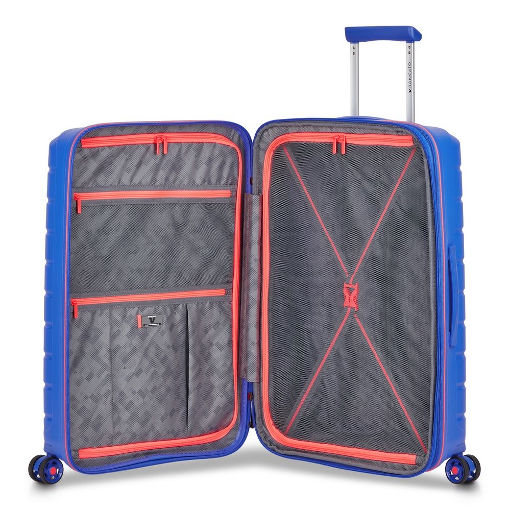Trolley espandibile Roncato B-Flying medio 8182 Ultraviolet