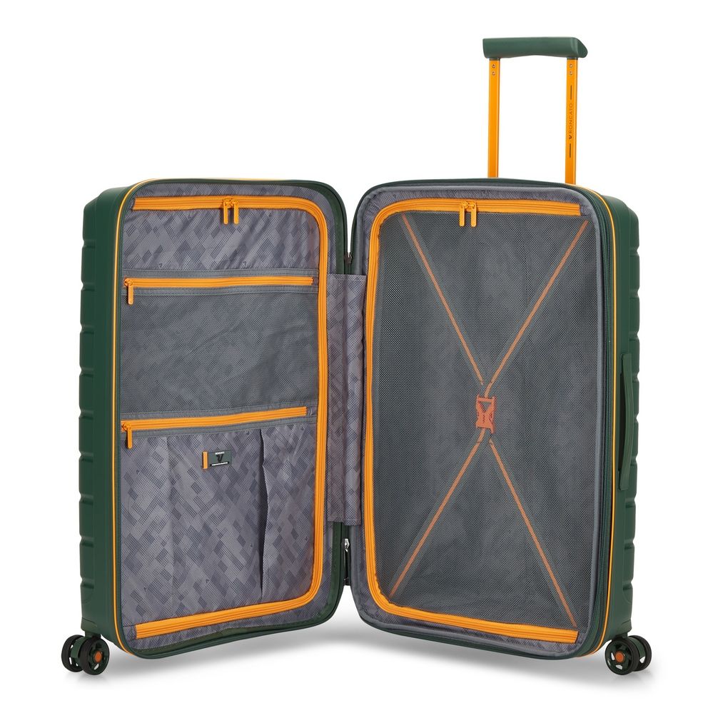 Trolley espandibile Roncato B-Flying Move medio 8182 Verde Mimetico
