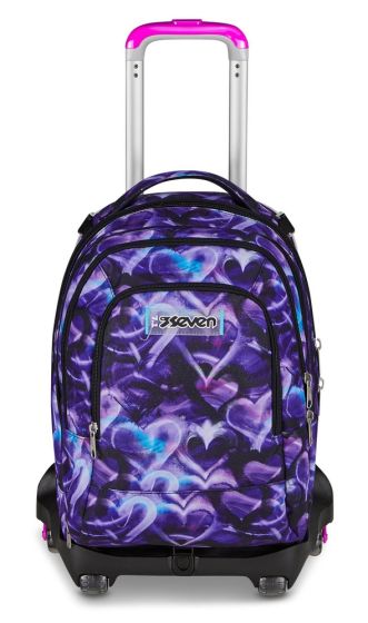 Trolley scuola Seven Jack 8 ruote Detach Lovepass