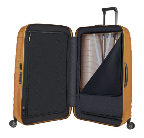 Trolley XL 81cm Samsonite Proxis Ultraleggero Honey Gold