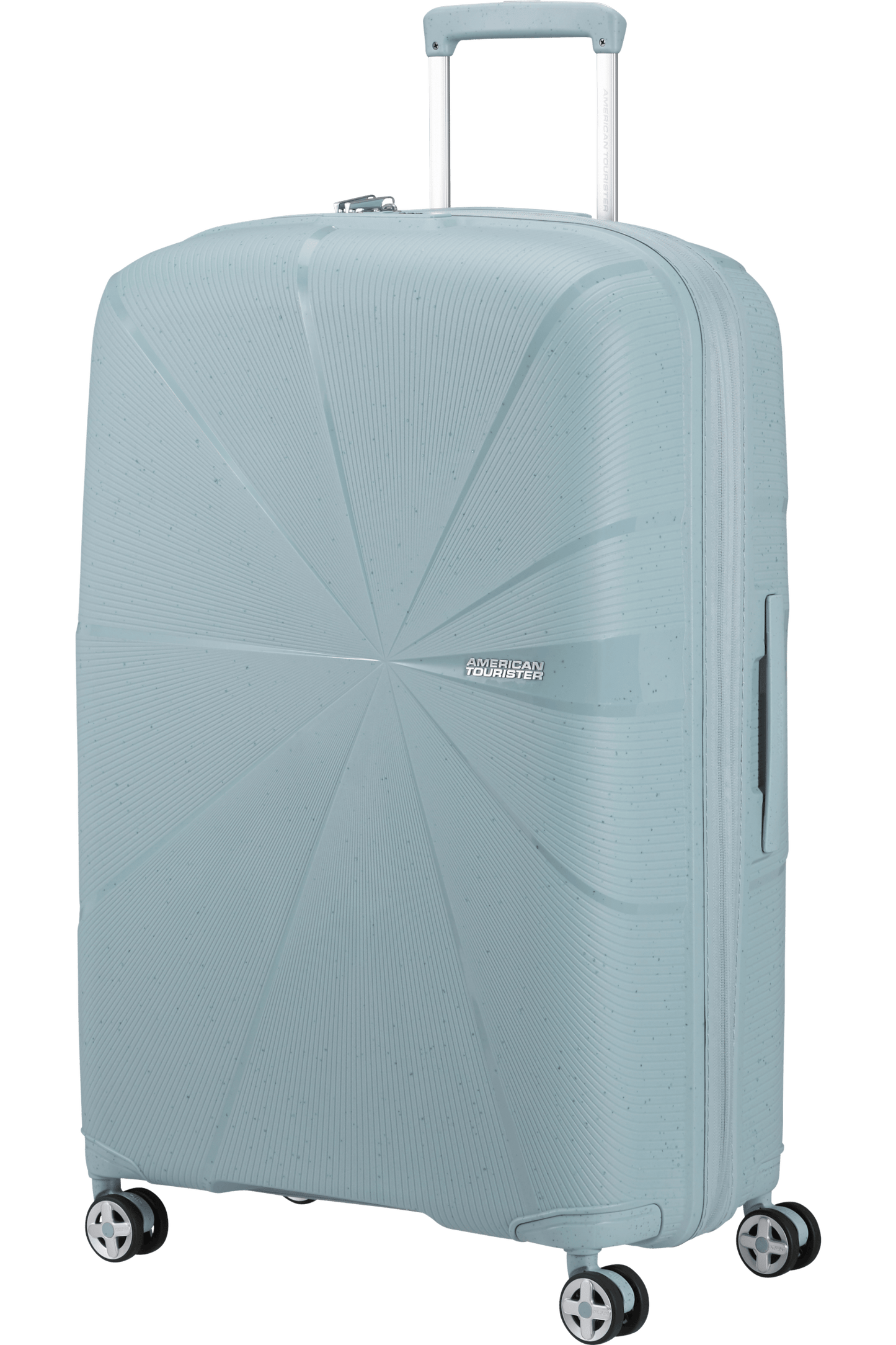 Trolley 4 Ruote Starvibe 77cm Ultraleggero  Azzurro Speckles