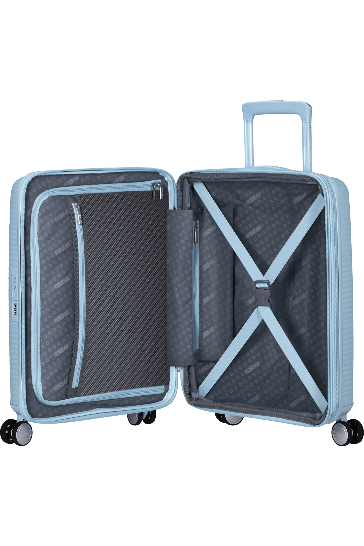 Bagaglio a Mano SoundBox 55 cm Azzurro Pastello