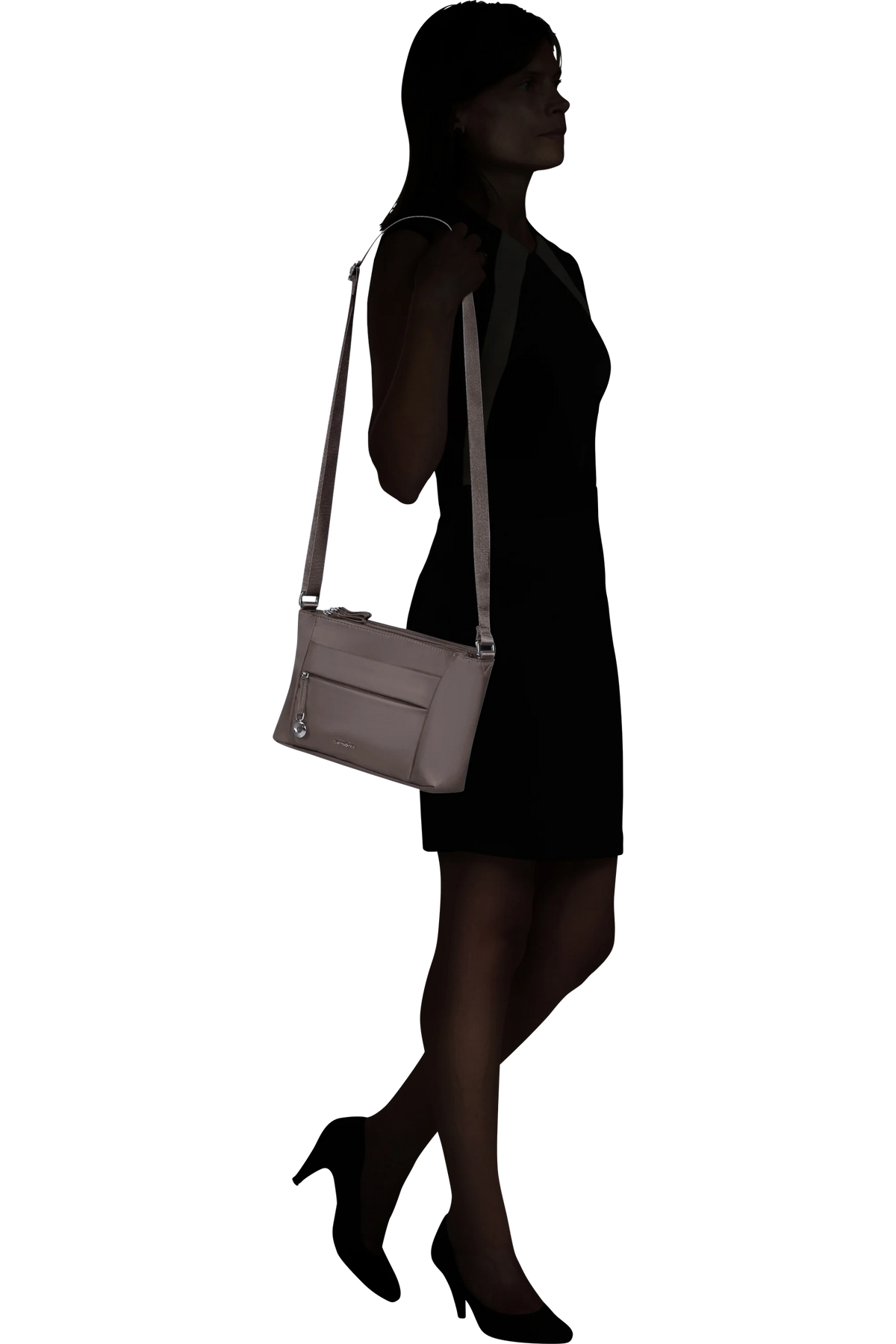 Borsa tracolla Samsonite Move 5.0 Dark Taupe