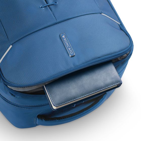 Zaino cabina 40x20x30 Roncato Ironik 2.0 5335 Denim