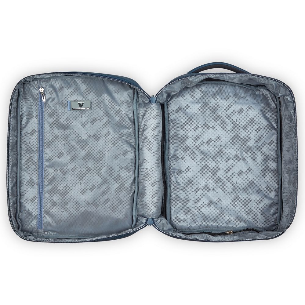 WANDERLINE Ryanair Zaino da viaggio con sacca sottovuoto 40x30x20 cm - Blu Notte
