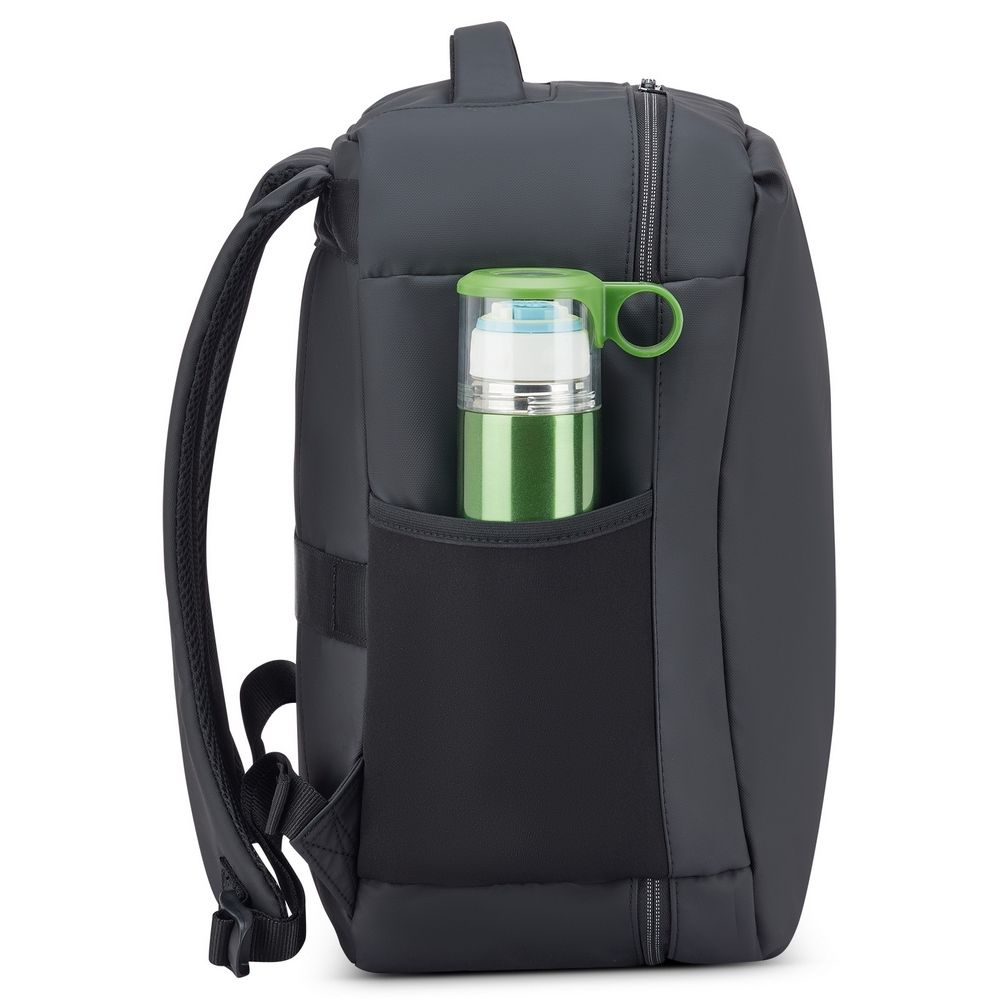 WANDERLINE Ryanair Zaino da viaggio con sacca sottovuoto 40x30x20 cm - Nero