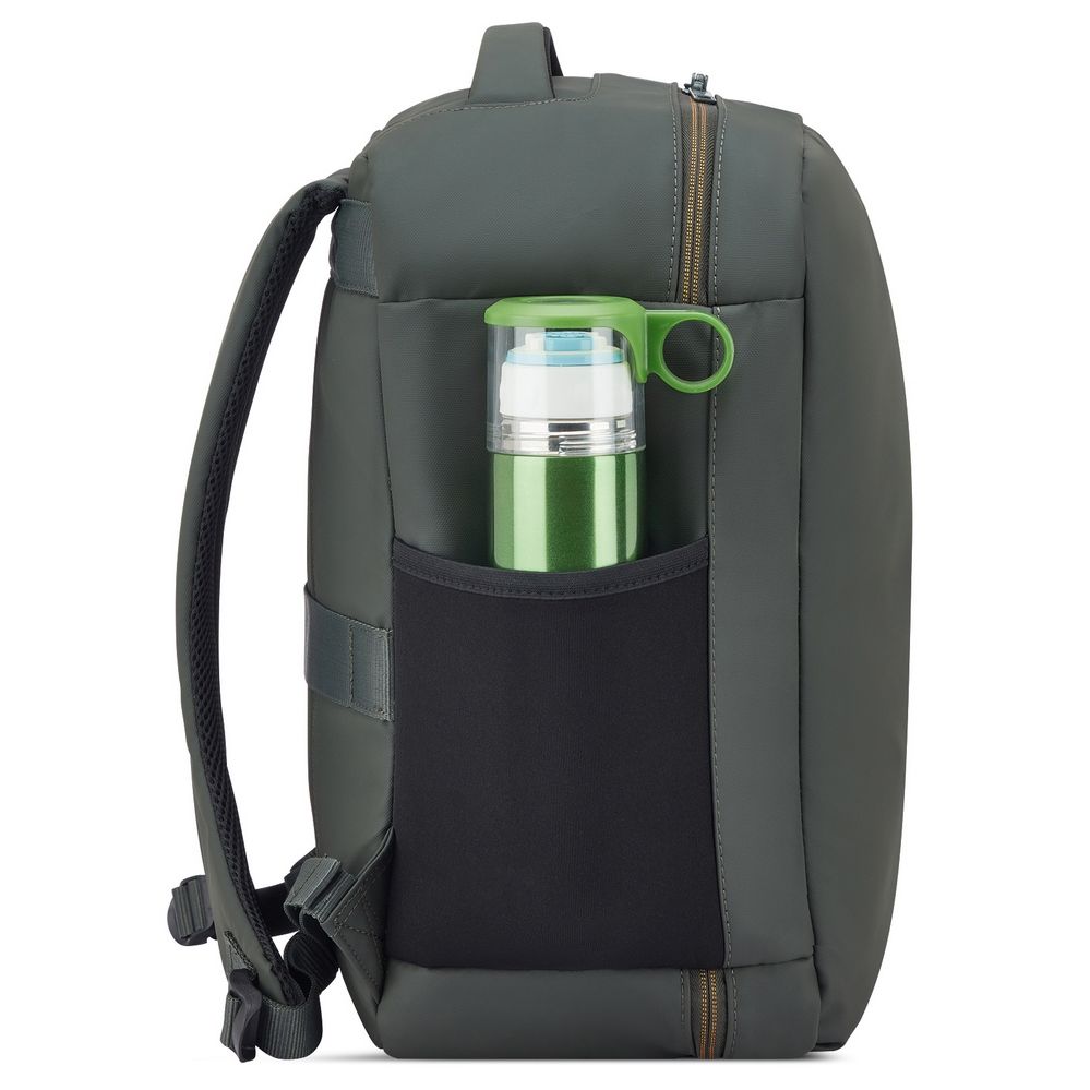 WANDERLINE Ryanair Zaino da viaggio con sacca sottovuoto 40x30x20 cm - Verde Militare