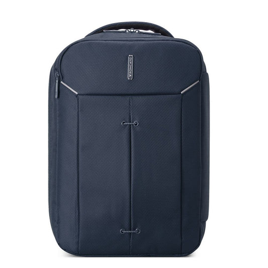 Zaino cabina Ryanair 40x20x25 Roncato Ironik 2.0 5336 Blu Notte Gratuito a Bordo