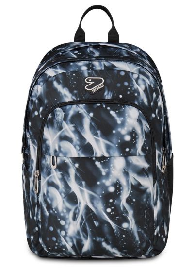Zaino scuola Seven The Double Pro XXL Detach Jet Black