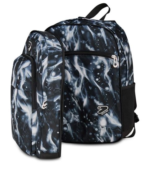 Zaino scuola Seven The Double Pro XXL Detach Jet Black