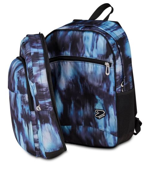 Zaino scuola Seven The Double Pro XXL Detach Olympian Blue