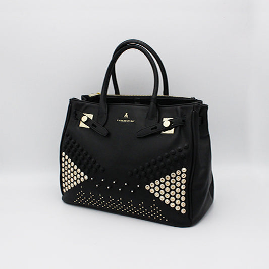 Bauletto Elite Nero Daphne by Atelier Du Sac