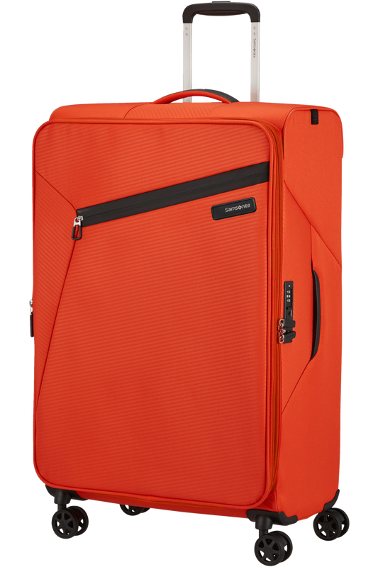 LITEBEAM Trolley espandibile Superleggero (4 ruote) 77cm Arancio