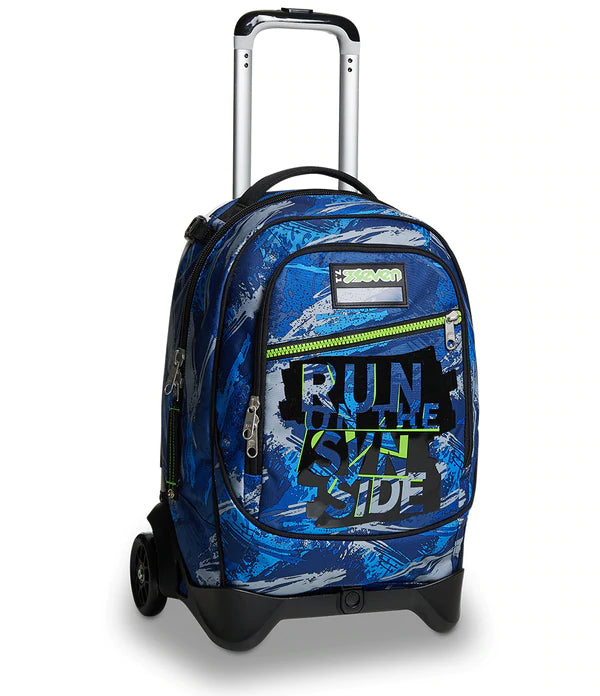 Zaino Trolley Scuola TROLLEY JACK Seven® 2 RUOTE - CRAFTER BOY