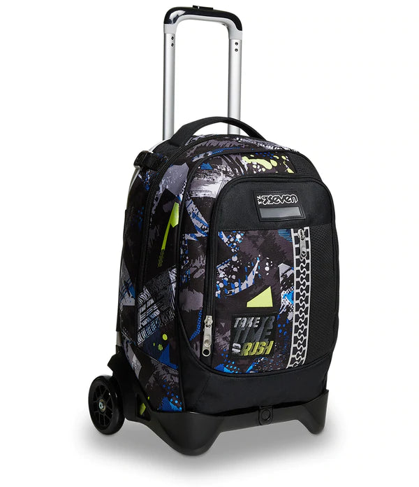 Zaino Trolley Scuola TROLLEY JACK Seven® 2 RUOTE - RUSHOVER BOY