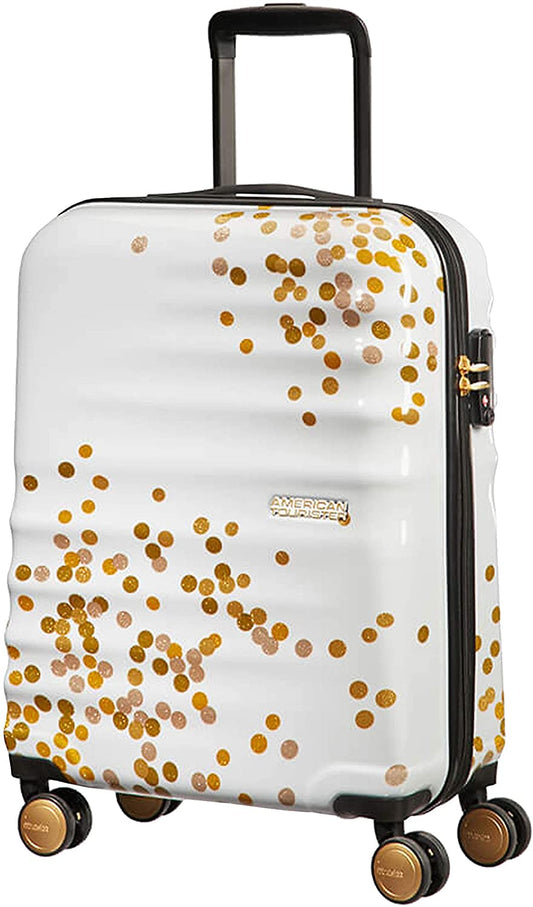 Bagaglio a Mano Wavebreaker American Tourister Confetti White Spinner 55/20