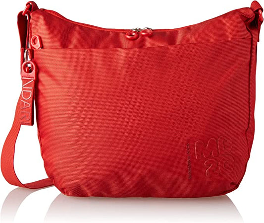 Borsa a Tracolla Hobo Rosso Salsa Mandarina Duck MD20