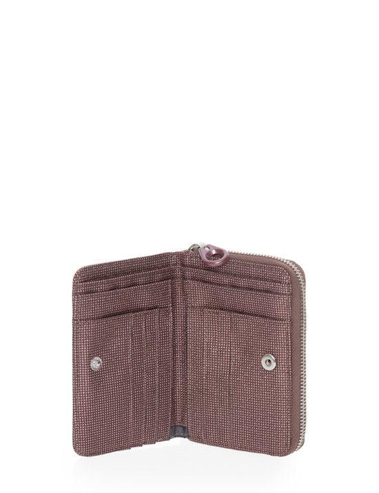 Portafoglio Zip Mahogany Pink