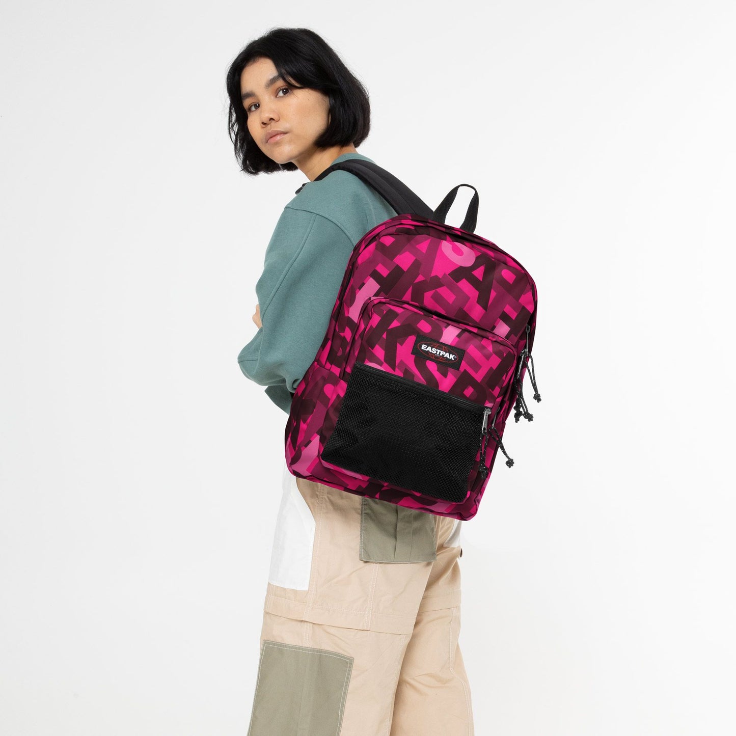 Pinnacle Zaino 38 Litri Eastpak Pink Letter