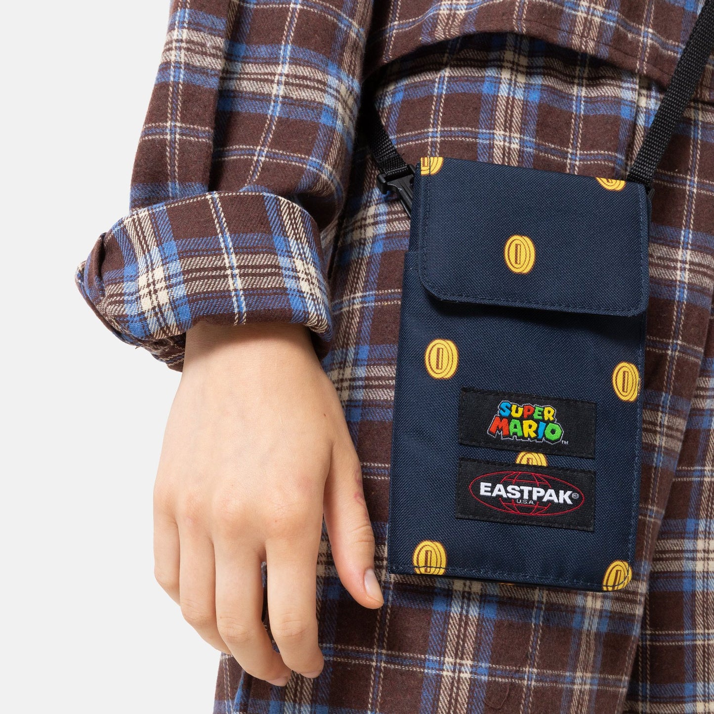 Tracolla Daller Pouch Navy Super Mario
