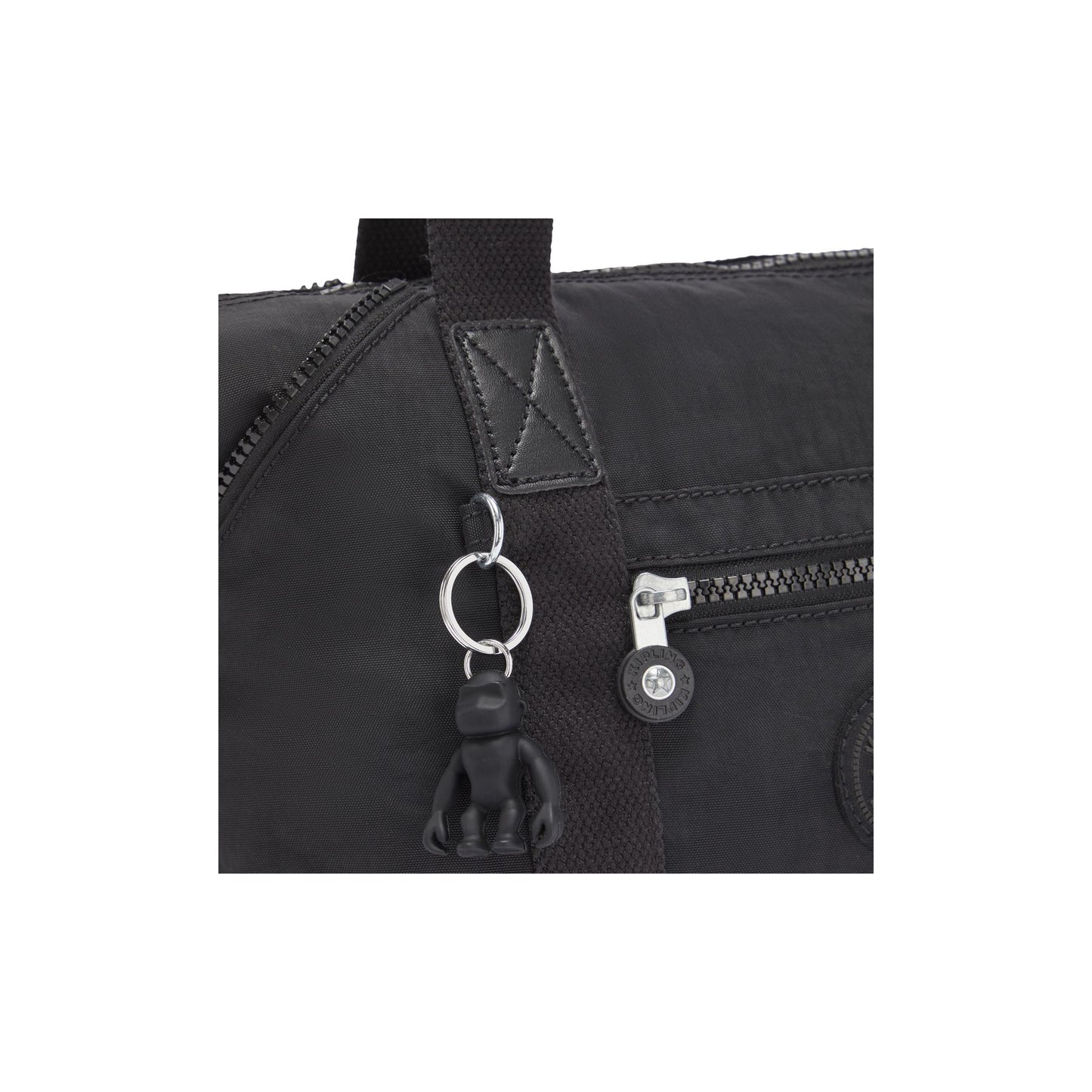 Borsa a mano Art Mini Black Noir Kipling Scimmietta Pelosa