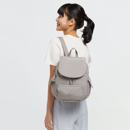Zaino City Pack S Grey Gris By Kipling
