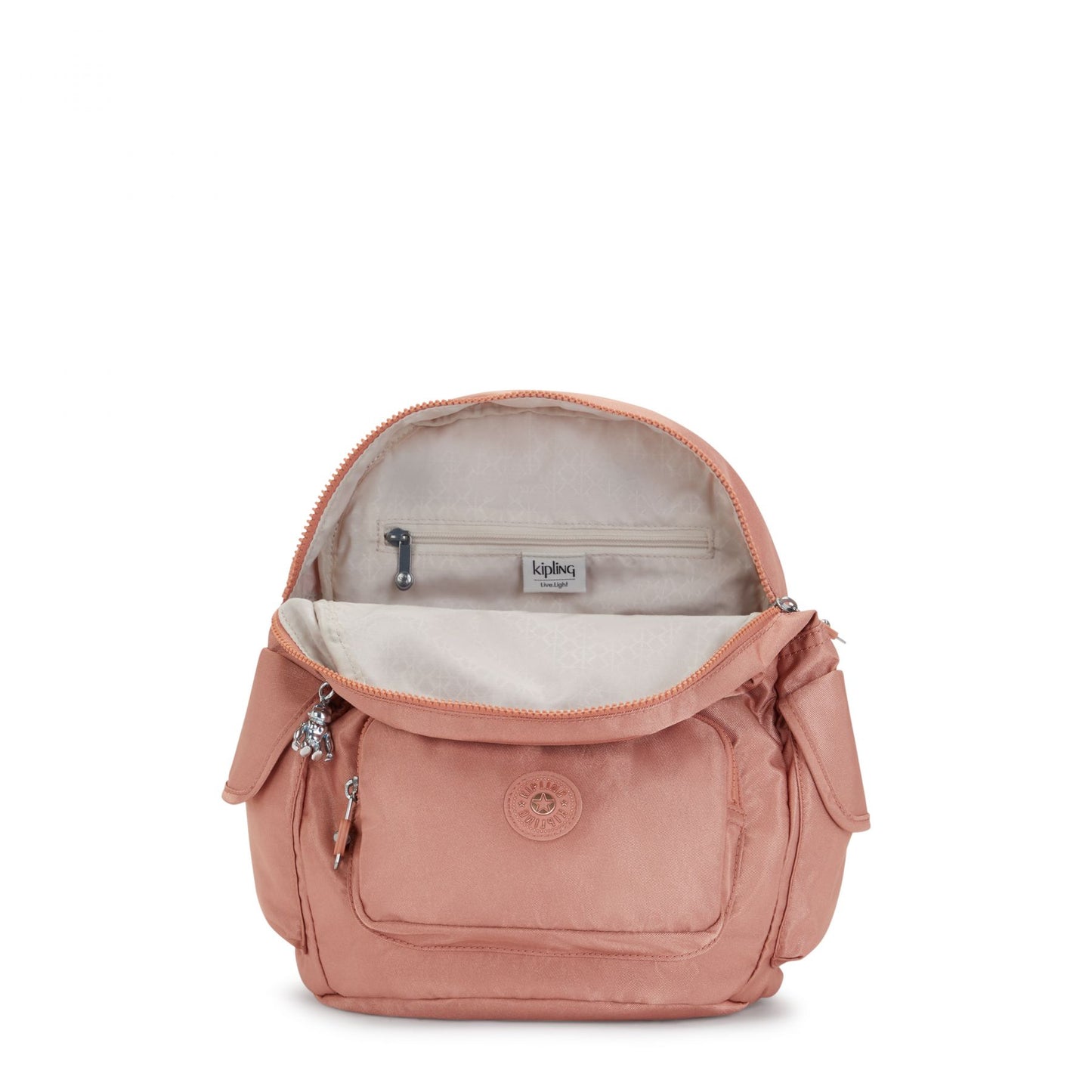 Zaino City Pack S Warm Rose Kipling