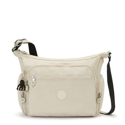 Gabbie Borsa a Tracolla Grande Light Sand