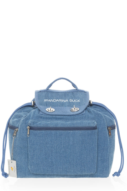 Zaino Denim Utility Grande by Mandarina