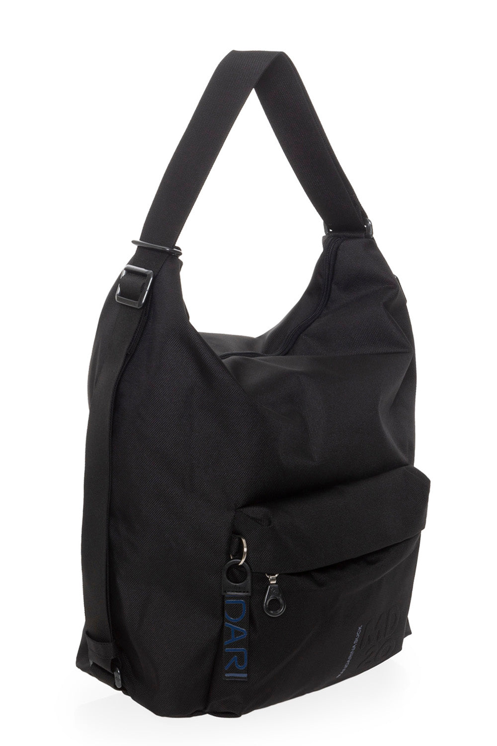 MD  Hobo Backpack nero Zaino Borsa