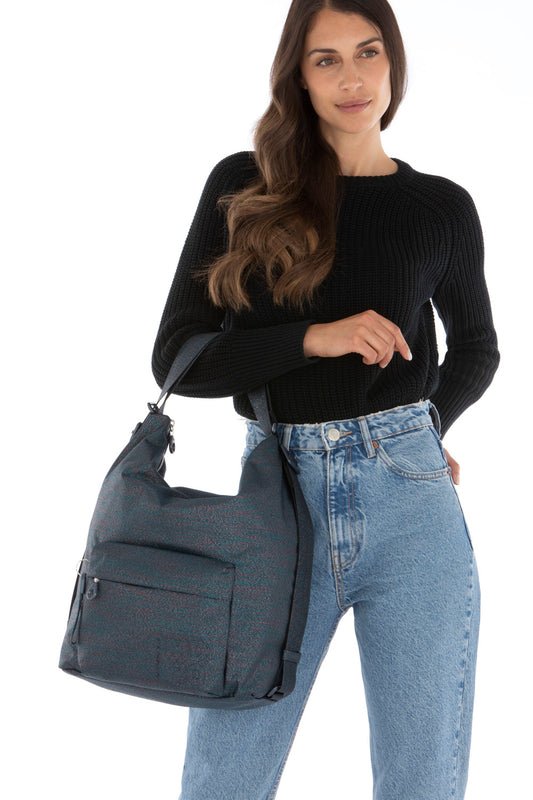 Zaino Borsa A Spalla Md20 Lux Black Pearl