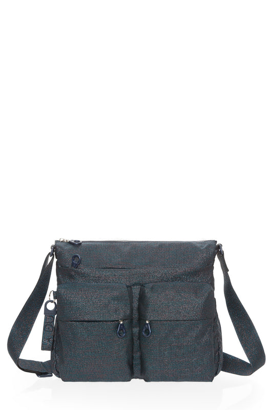 Borsa A Tracolla MD20 LUX Black Pearl Mandarina Duck