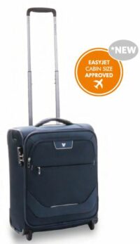 RONCATO Crosslite borsa cabina bagaglio a mano con tracolla blu ( ryanair )  40x20x25 cm