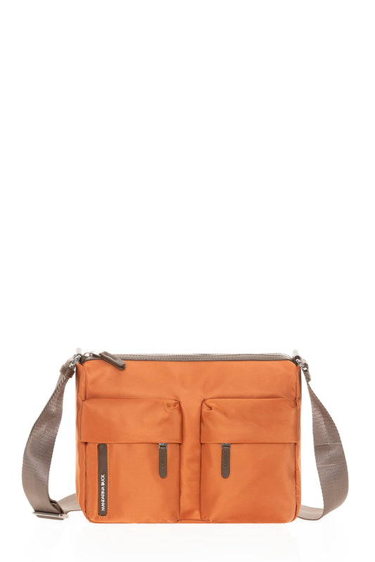 Borsa A Tracolla Media Doppia tasca Saddle Mandarina Duck