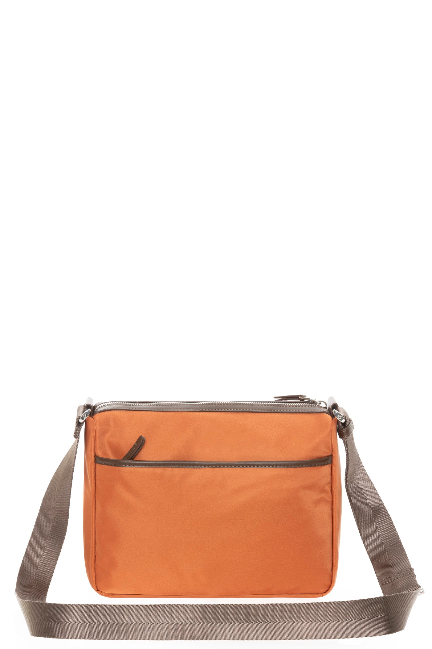 Borsa A Tracolla Media Doppia tasca Saddle Mandarina Duck