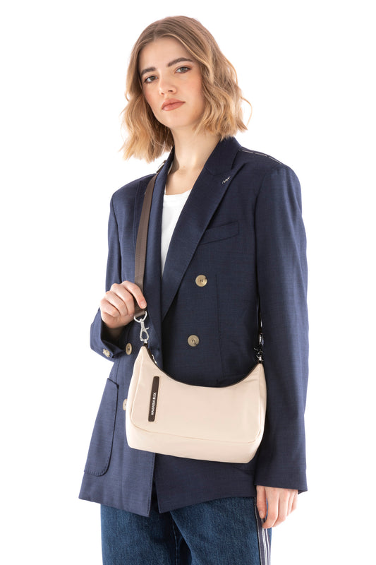 Hunter Borsa a Spalla Piccola Beige
