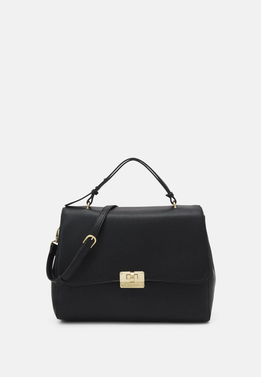 Borsa A Mano e Tracolla Linden Nera By Mario Valentino