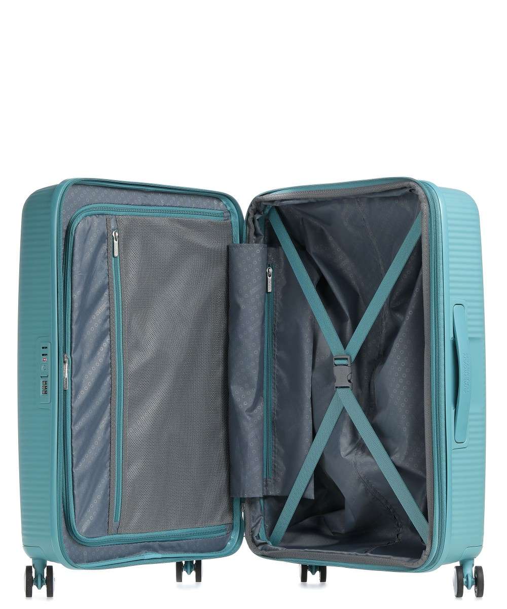 Soundbox Valigia trolley (4 ruote) turchese 77 cm Espandibile
