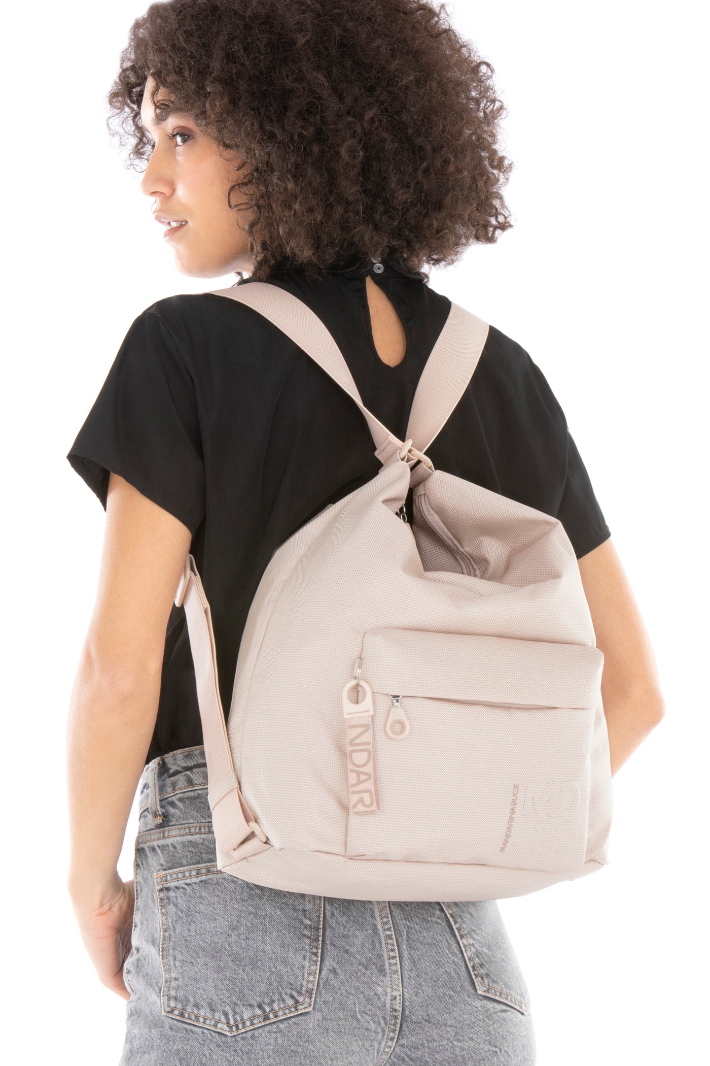 Zaino Borsa Md20 Macadamia Beige By Mandarina Duck