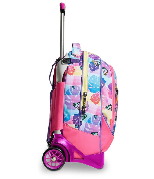 Trolley Scuola SJ Jack 3WD Rollerskate Girl Unicorno Seven