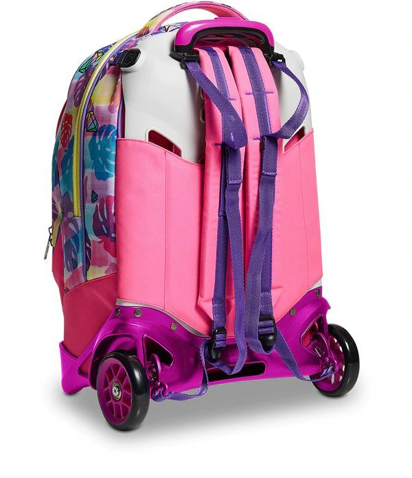 Trolley Scuola SJ Jack 3WD Rollerskate Girl Unicorno Seven