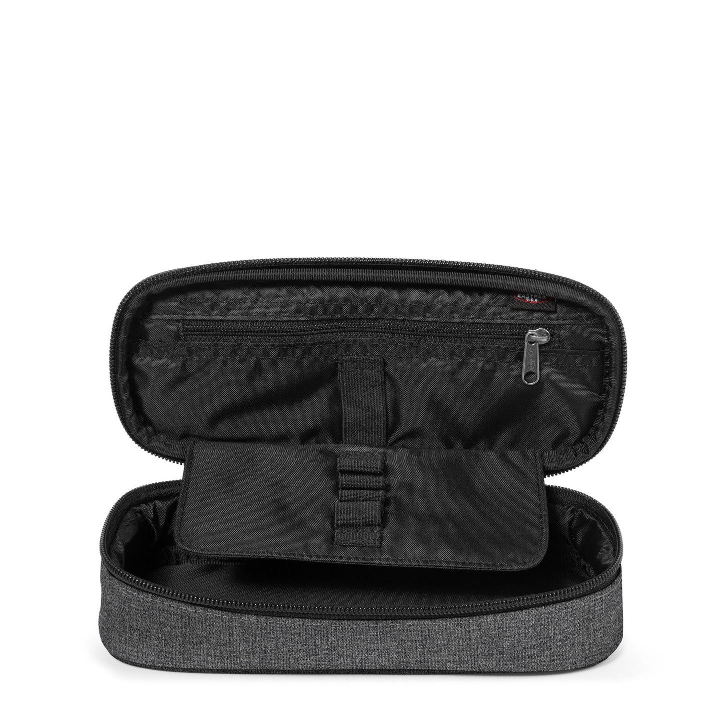 Astuccio Oval Black Denim