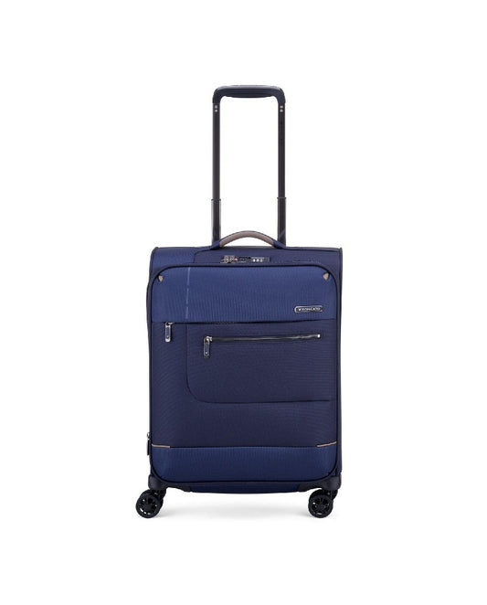Bagaglio a mano 55x40x20 Sidetrack Roncato 4 ruote blu