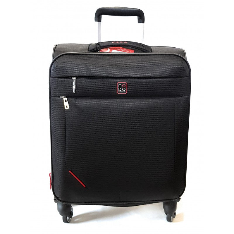 Trolley Bagaglio a Mano Penta Espandibile 4 ruote Modo Roncato Nero