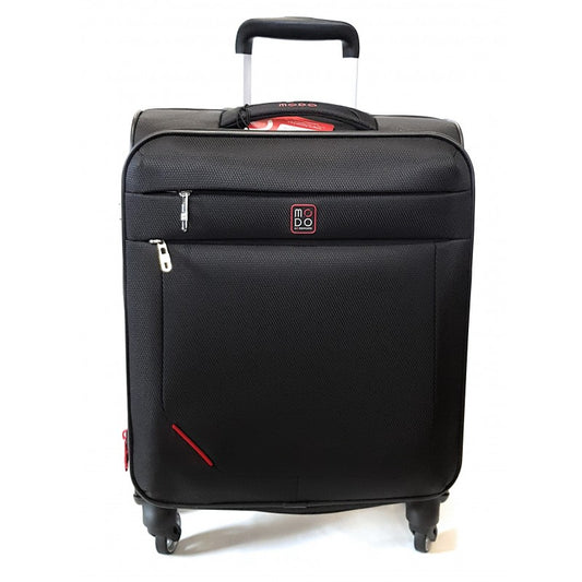 Trolley Bagaglio a Mano Penta Espandibile 4 ruote Modo Roncato Nero