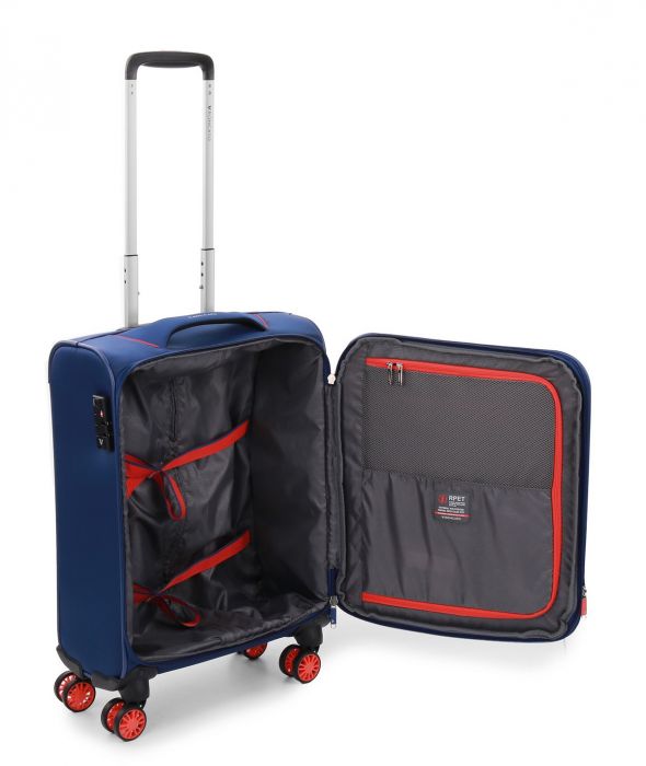 Trolley cabina 4 ruote espandibile Roncato Crosslite 4873 Blu